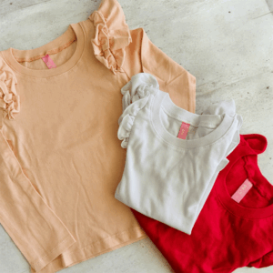 Remera de algodón nena
