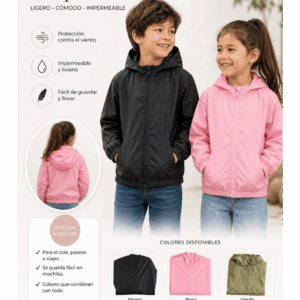 Campera rompeviento