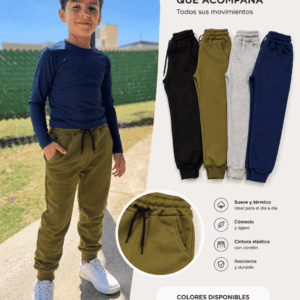 Pantalón jogging frisado